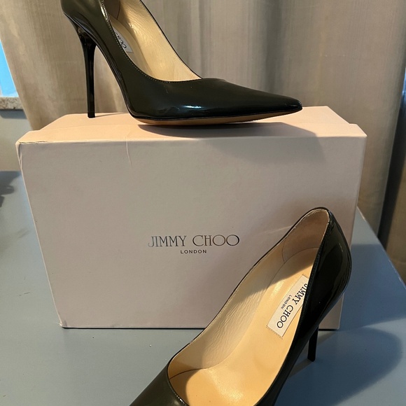 Jimmy Choo 132Abel patent leather stilettos - Picture 1 of 4